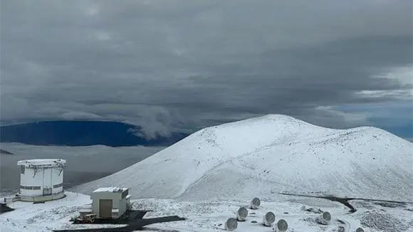 Condiciones invernales se adelantan en EE.UU. hasta con caída de nieve en Hawái