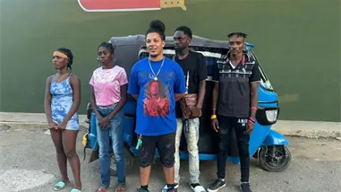 Ejército intercepta motocicleta que transportaba haitianos indocumentados en Mao