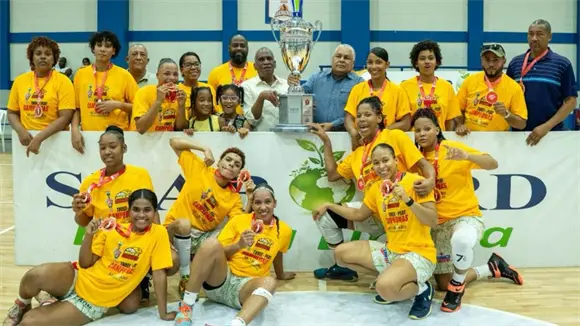 Águilas de Guachupita conquistan su tercer campeonato consecutivo en el baloncesto femenino Águilas de Guachupita conquistan su tercer campeonato consecutivo en el baloncesto femenino