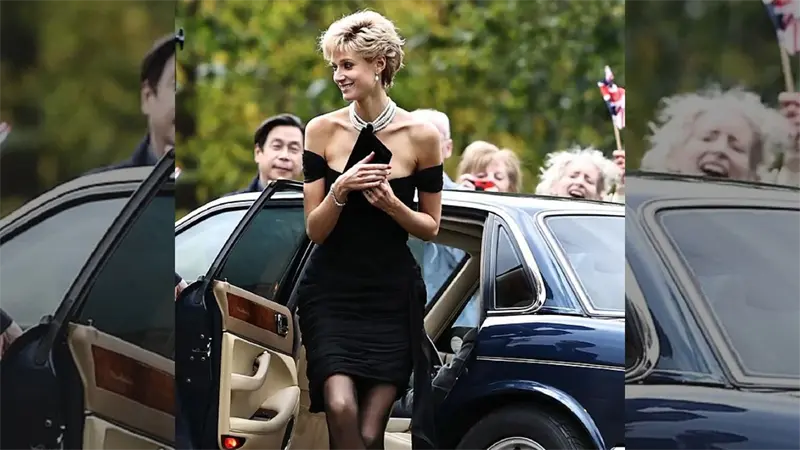 La figura de Lady Di entra en el museo de cera de París con su vestido de la venganza