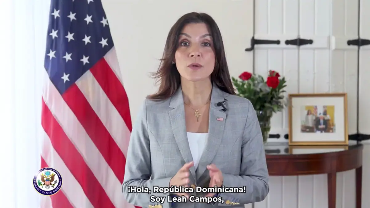 Leah Campos asume como nueva embajadora de EE. UU. en República Dominicana