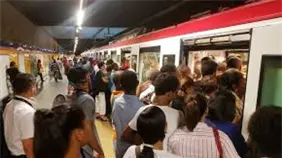 Restablecen servicio en tramo de la Línea 1 del Metro tras avería en Villa Mella