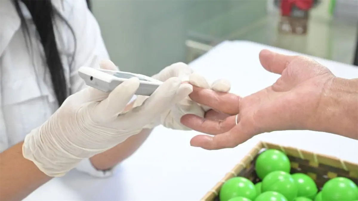 Revisición de los niveles de la diabetes.