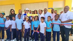 Infraestructura Escolar entrega tres nuevas escuelas educativos en Bayaguana