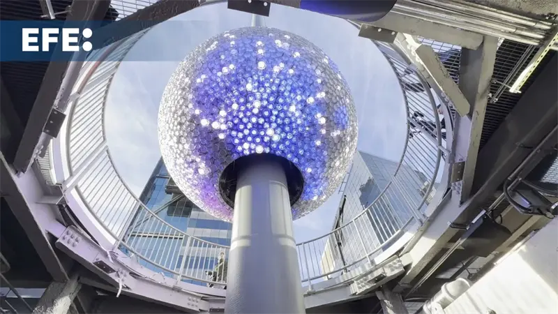 Times Square presenta su nueva esfera para recibir el Año Nuevo