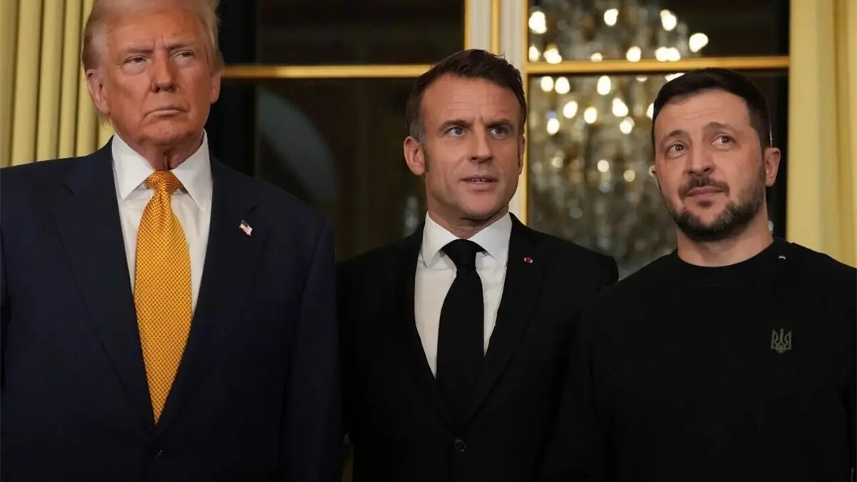 Macron asegura que EE.UU. se comprometió a enviar tropas a Ucrania tras el alto el fuego