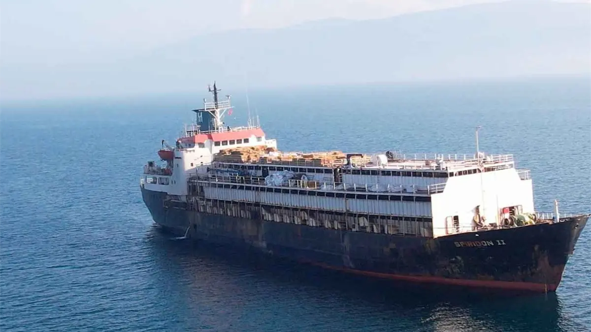 Buque con 2.901 vacas uruguayas que no pudieron entrar a Turquía desembarca en Libia