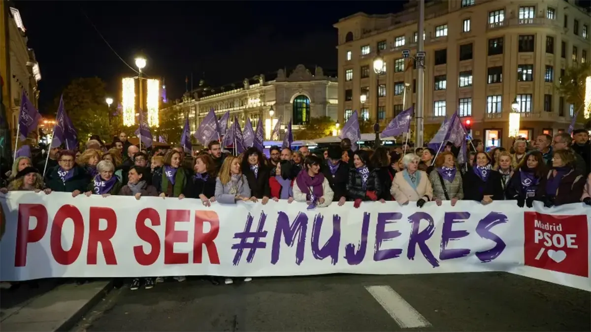 Manifestaciones, actos oficiales y campañas en todo el mundo contra la violencia machista
