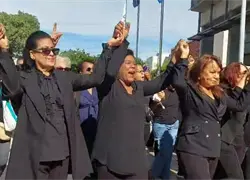 No queremos flores, queremos derechos: marcha exige frenar violencia contra las mujeres