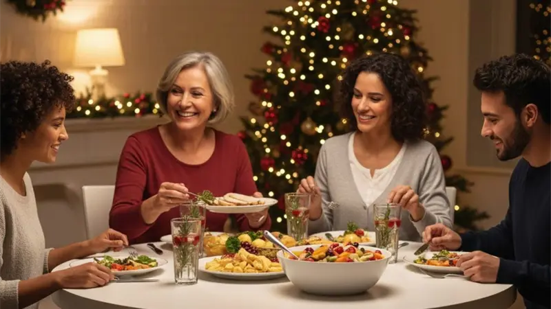 Consejos para disfrutar la Navidad sin aumentar de peso