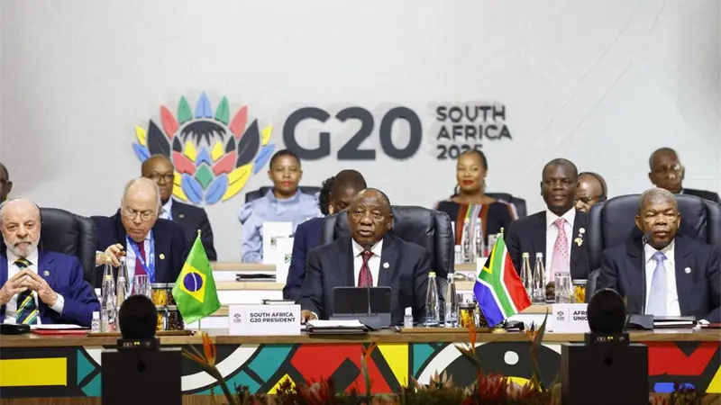 Sudáfrica le cede la presidencia del G20 a EEUU dos días después de la cumbre de líderes