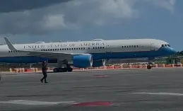 Llega a República Dominicana el secretario de Guerra de EE. UU., Pete Hegseth