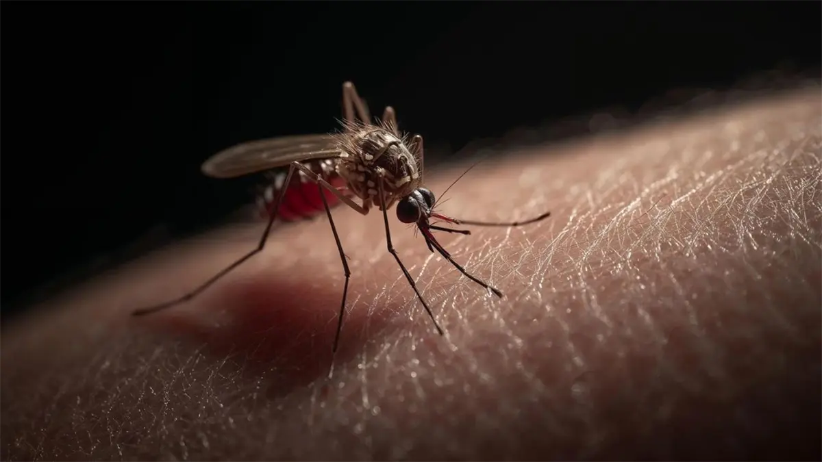 El mosquito transmite el dengue y el chikunguya.