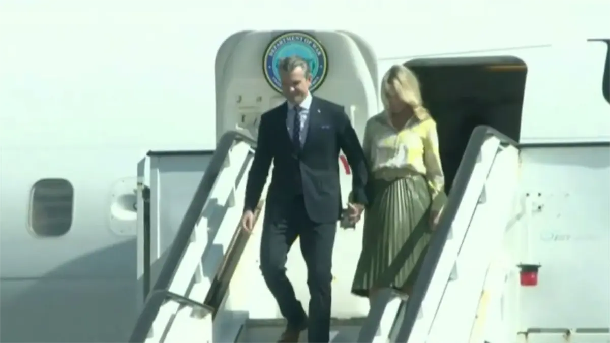 Llegada de Secretario de Guerra de EE. UU. se registra en RD, luego de anunciar la operación militar "Lanza del Sur"