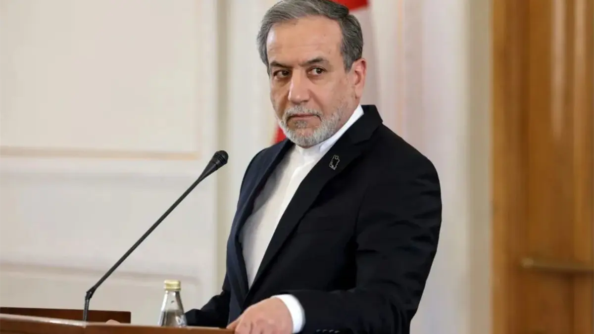 El ministro iraní de Asuntos Exteriores, Abás Araqchí. Imagen fuente externa.