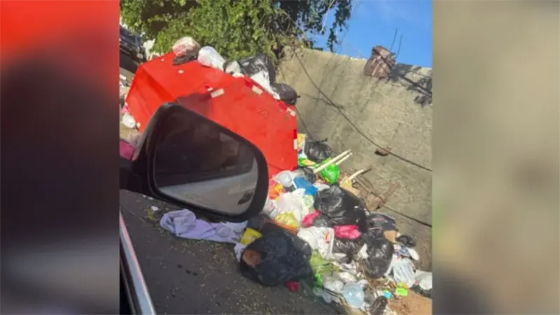Residentes de Santo Domingo Este y Baní denuncian acumulación de basura y contaminación ambiental