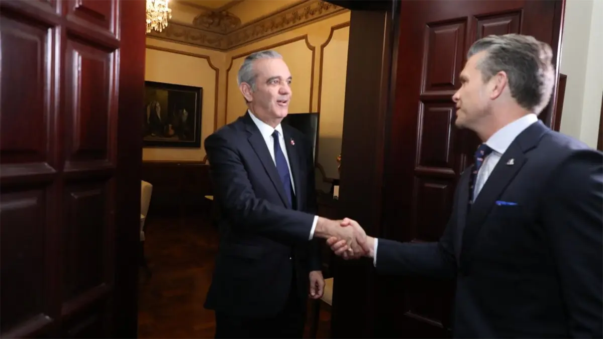 Secretario de Defensa de EE. UU. ya está en el Palacio; tratará con Abinader nuevos acuerdos de seguridad