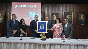 Juan Marichal recibe homenaje del Instituto Duartiano por su legado deportivo