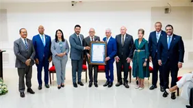 Senado reconoce a Ernesto Veloz por aportes al turismo nacional