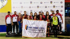 Ocho colegios dominan el torneo de fútbol Sports Cup 2025 organizado por Saint Thomas School