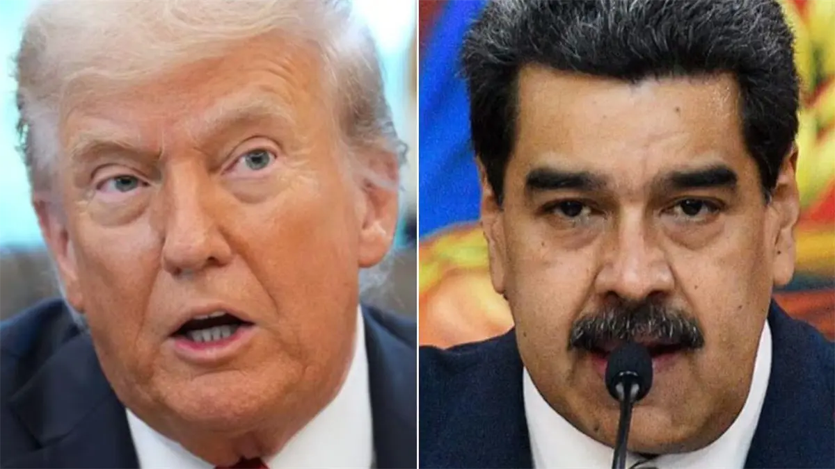 Donald Trump y Nicolás Maduro.