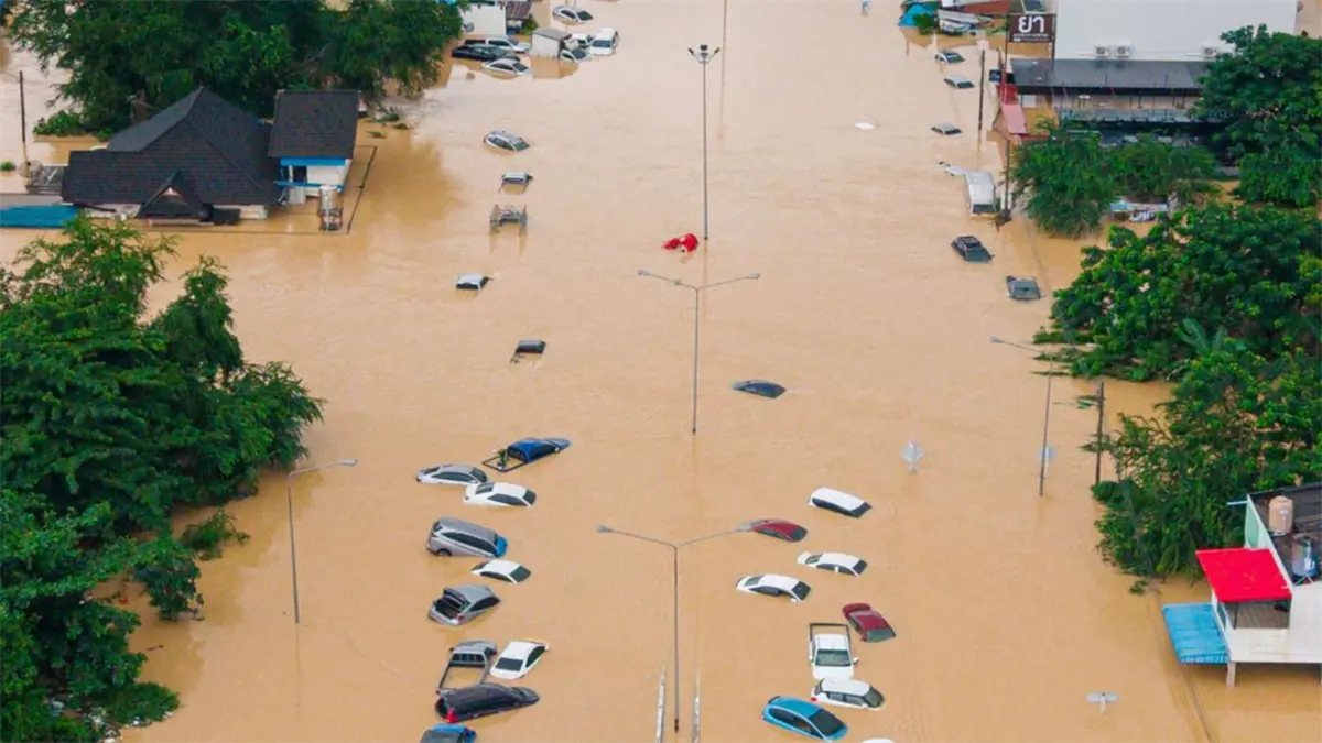 Inundaciones en Tailandia