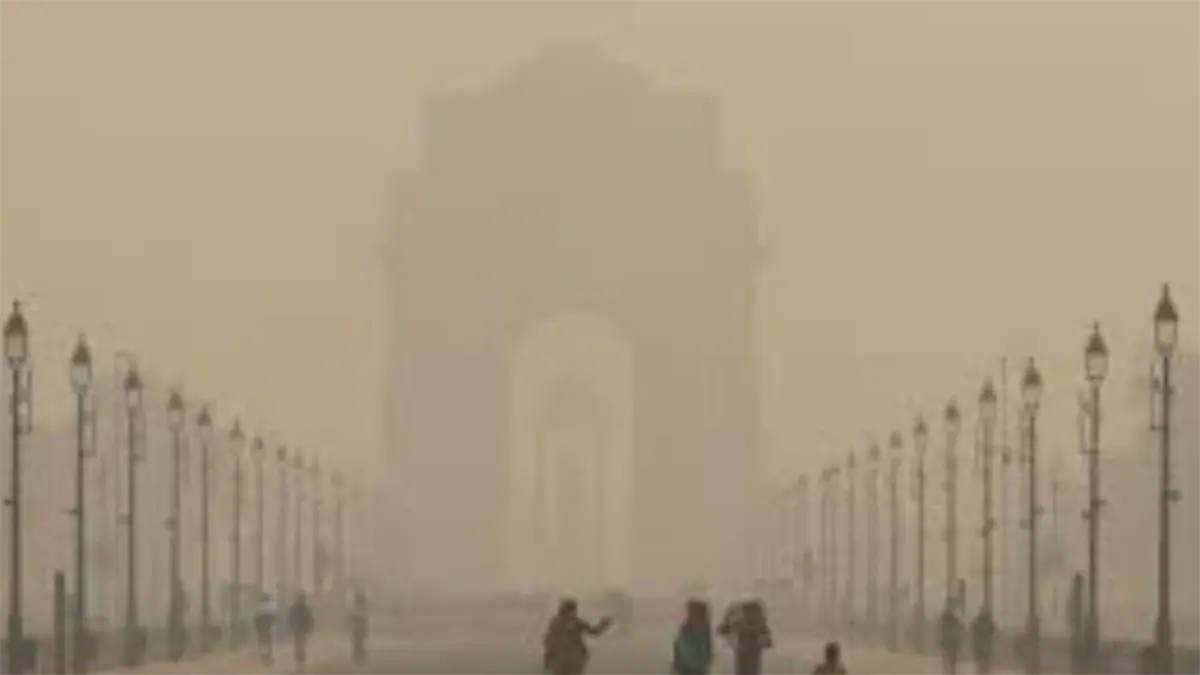 Nueva Delhi contaminado.