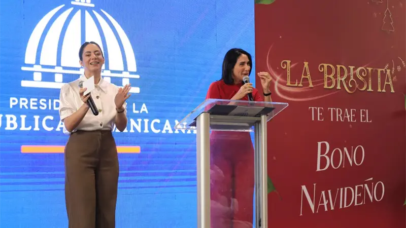 Primera Dama y directora de Desarrollo Social Supérate dan detalles del Bono Navideño y La Brisita