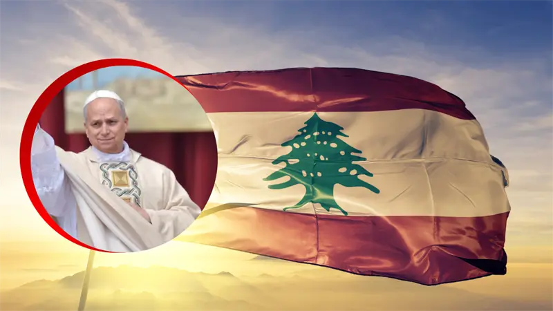 Miles de libaneses reciben a León XIV con las esperanzas puestas en la paz