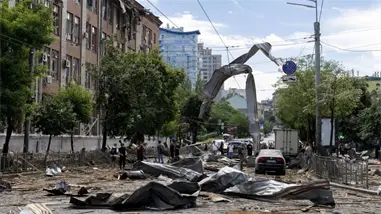 Al menos cuatro muertos en un ataque ruso a la ciudad ucraniana de Dnipró