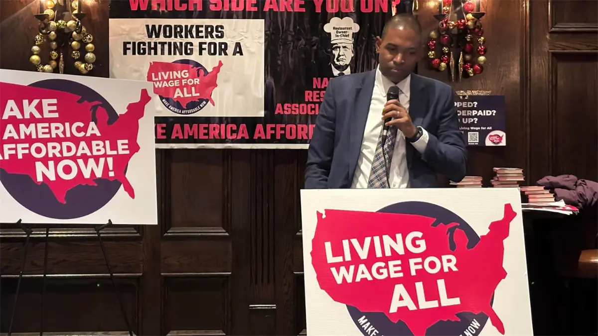 Vicegobernador demócrata del estado de Nueva York y candidato a gobernador en 2026, Antonio Delgado.