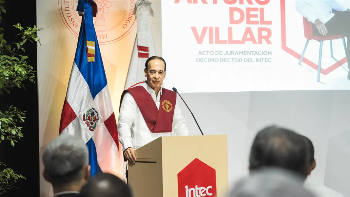 Arturo Del Villar juramentado como décimo rector del INTEC.