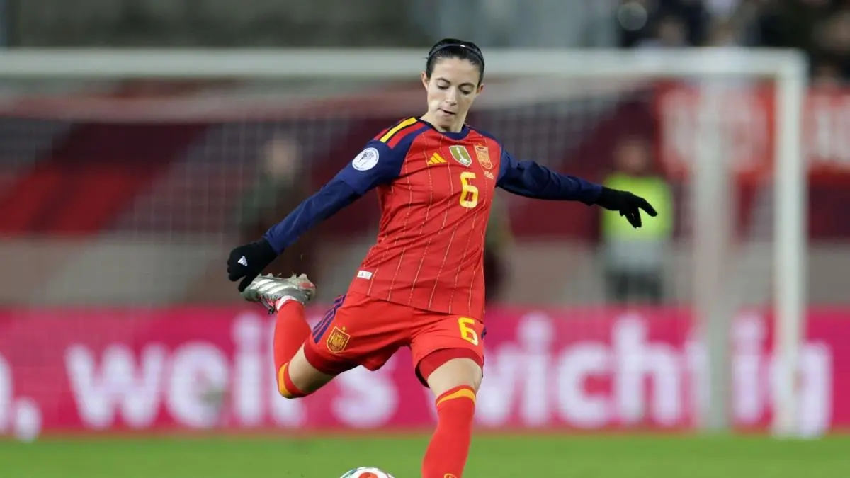 Aitana Bonmatí estará cinco meses de baja tras ser operada de una fractura de peroné