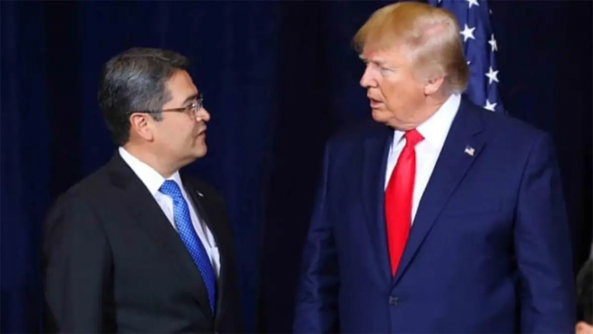 Trump, tras liberación de expresidente hondureño Hernández: Me siento muy bien por ello