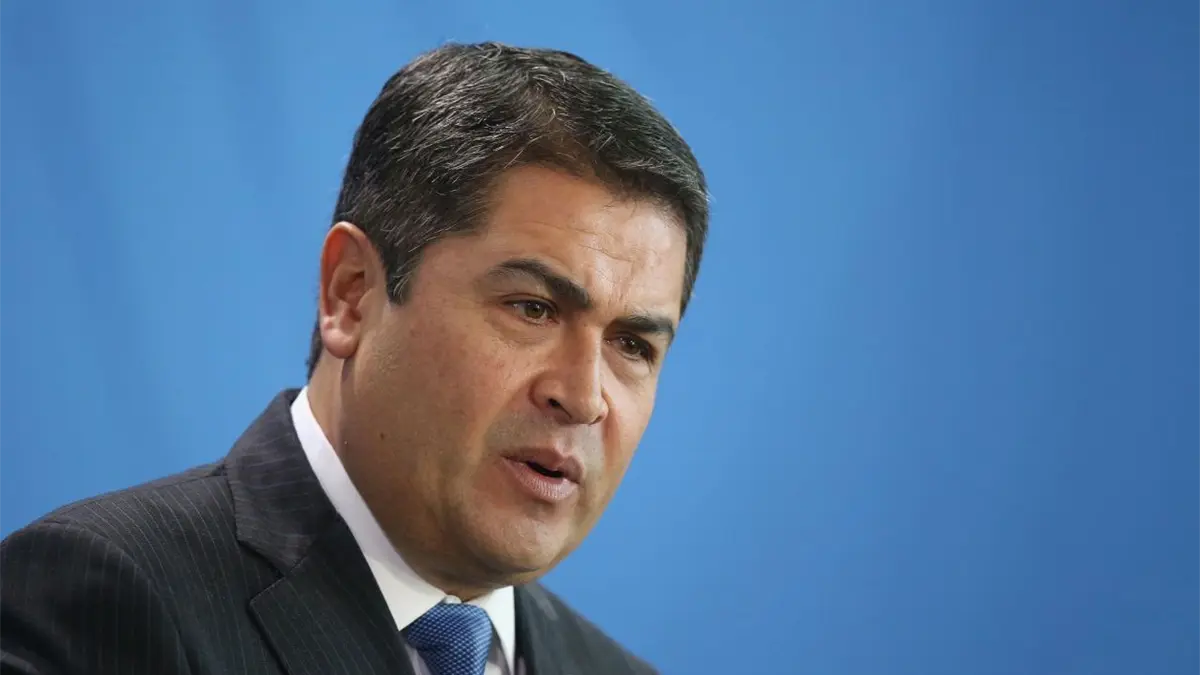 El expresidente hondureño Juan Orlando Hernández. Imagen fuente externa.