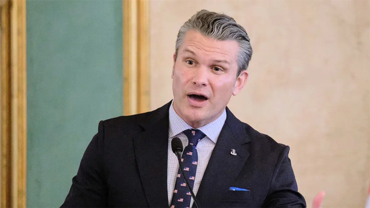Secretario de Guerra de EE.UU., Pete Hegseth.