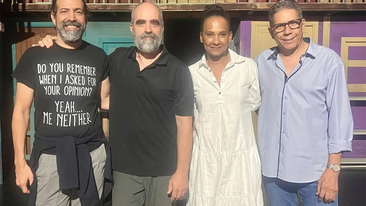 Actor dominicano Jalsen Santana filma en Panamá junto al destacado actor español Luis Tosar