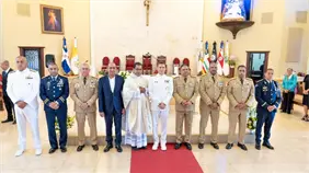 UNADE celebra su 22.º aniversario con solemne misa junto a autoridades civiles, militares y académicas