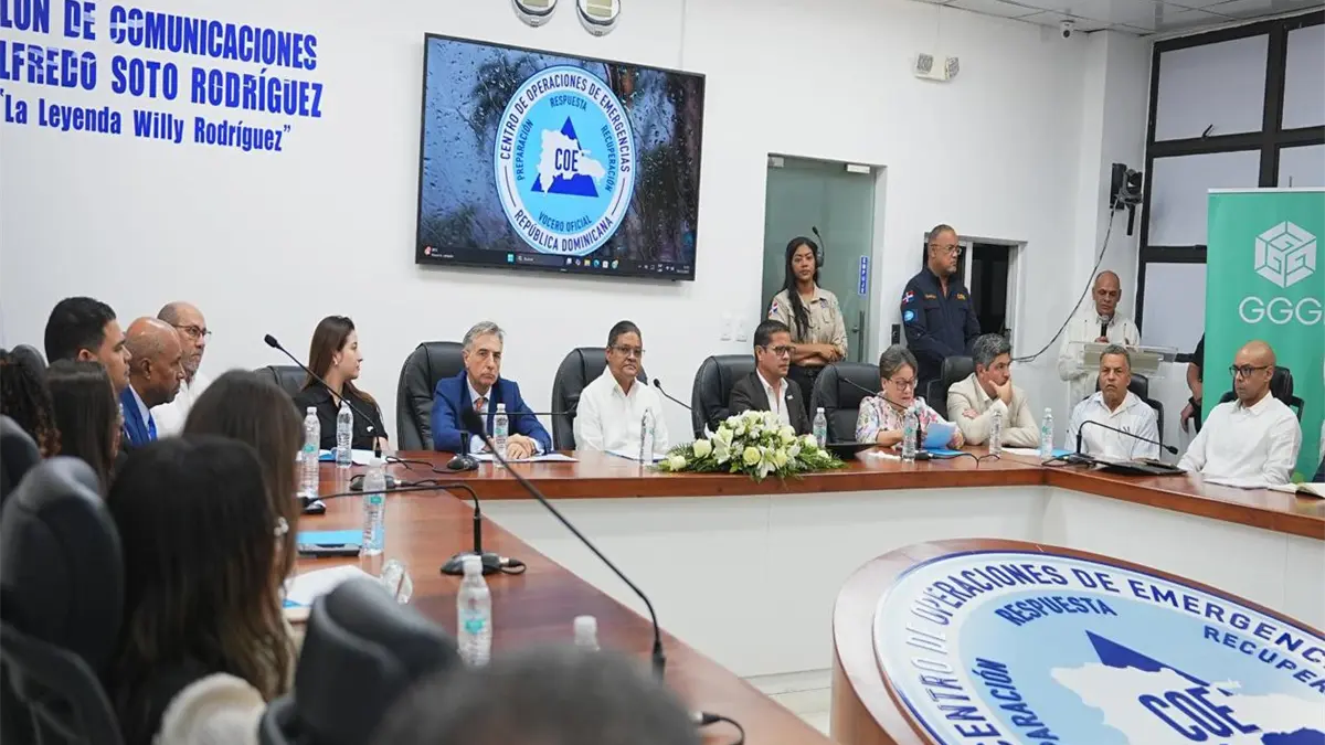 COE presenta los resultados del Sistema Nacional de Alerta Temprana Multiamenaza para RD