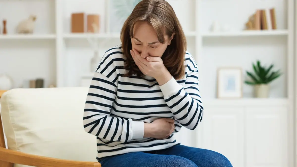Dolor de barriga por gastroenteritis.