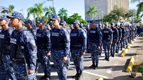 Policía lanza operativo navideño a pocos días de pagar el doble sueldo