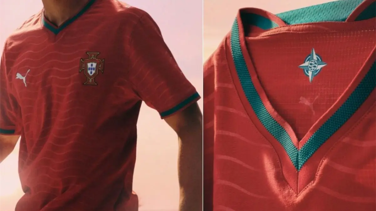 Portugal presenta su nueva equipación para el Mundial 2026, que evoca su pasado marítimo