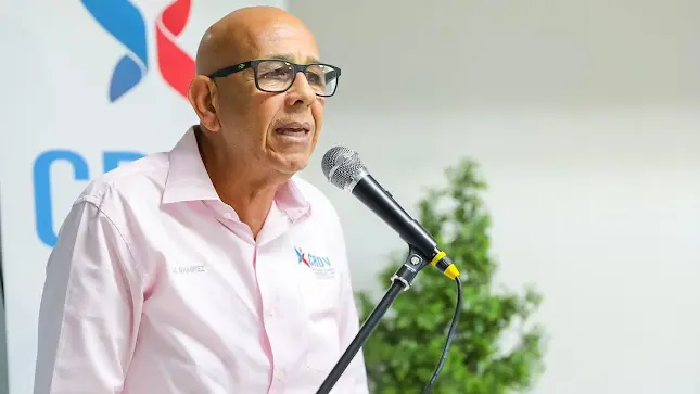 Profesor Nelson Ramírez, coordinador de Capacitación de la Dirección Técnica de Santo Domingo 2026.