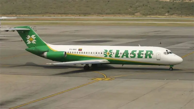 Aerolínea venezolana Laser cancela vuelos entre Caracas y Madrid hasta el 8 de diciembre