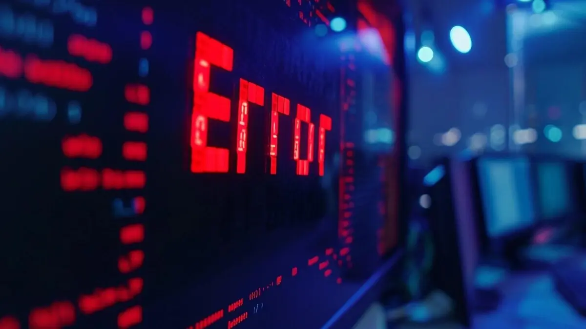 Error en millones de página web.