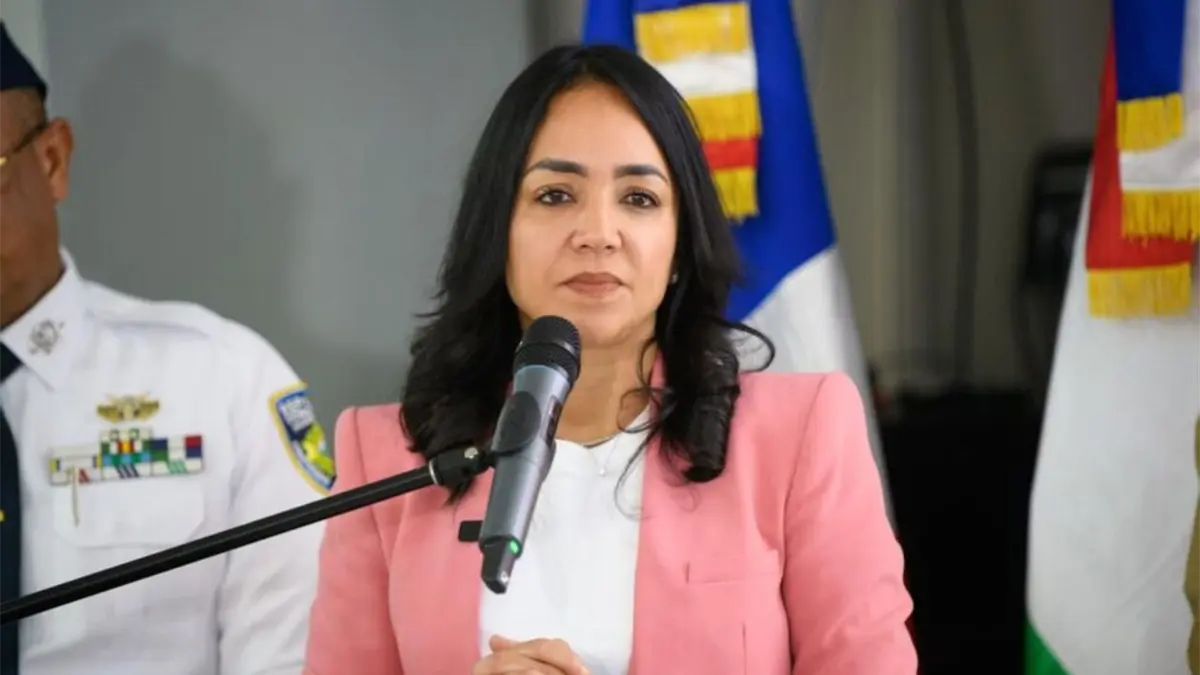 Ministra de Interior y Policía, Faride Raful informa feminicidios bajan a un 30% en 2025