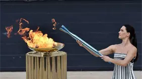 El fuego olímpico preside Roma y prepara su viaje por todo Italia