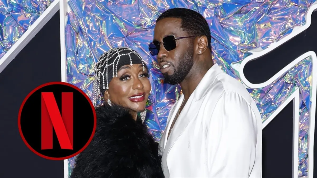 Madre de Sean Diddy Combs junto a su hijo.