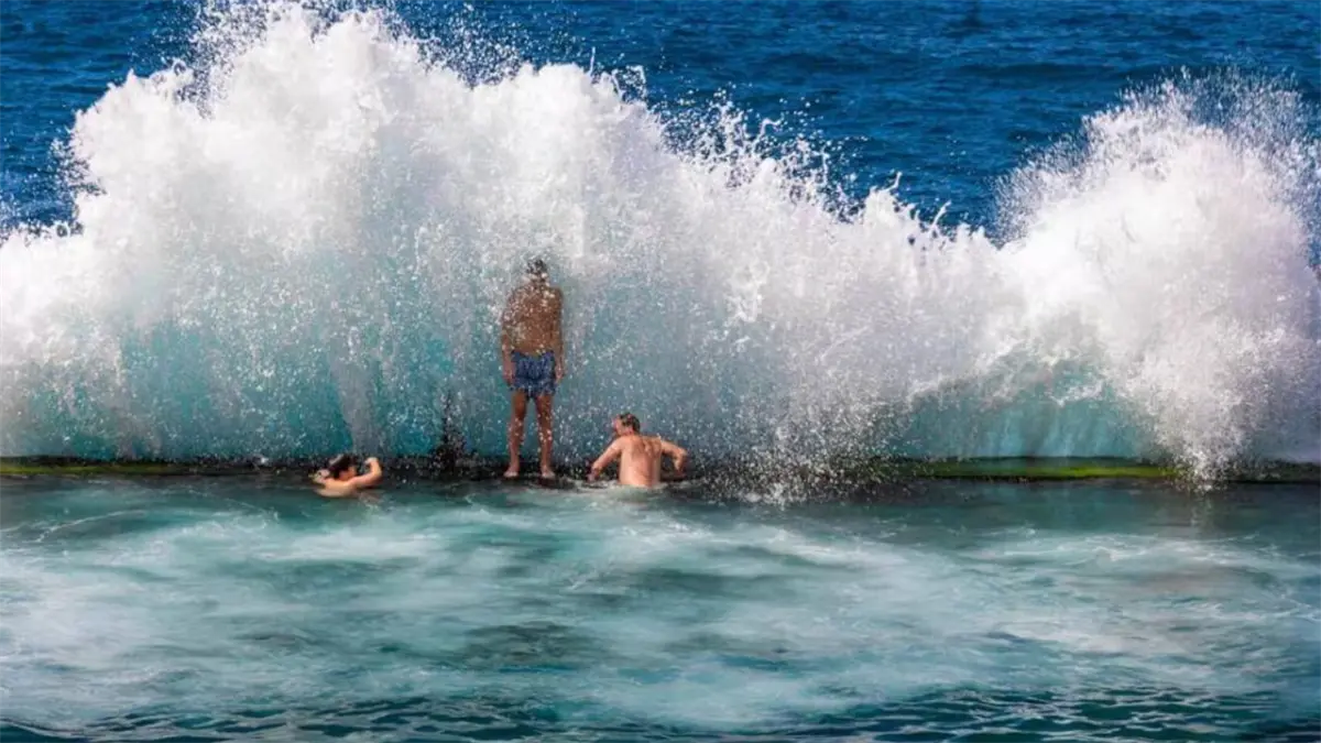 Mar en el sur de Tenerife, Islas Canarias