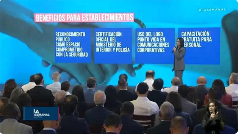 Gobierno lanza programa "Puntos Vida" para proteger a mujeres en riesgo de violencia de género